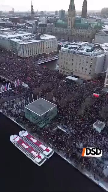 Germany join the protest in millions