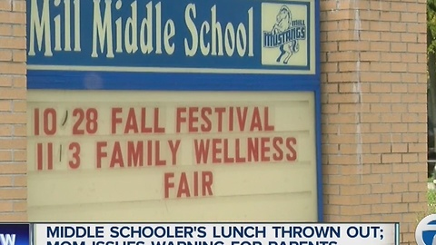 School tosses tacos on tray, gives sandwich instead over owed balance