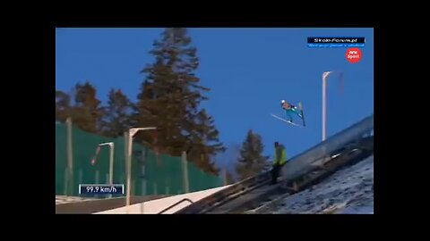 Greatest Ski jump fly