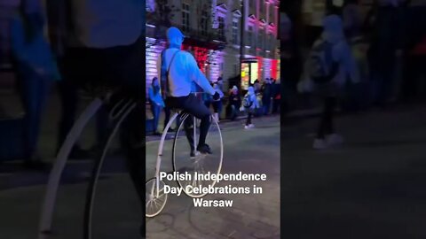 Celebrating Independence Day in Warsaw