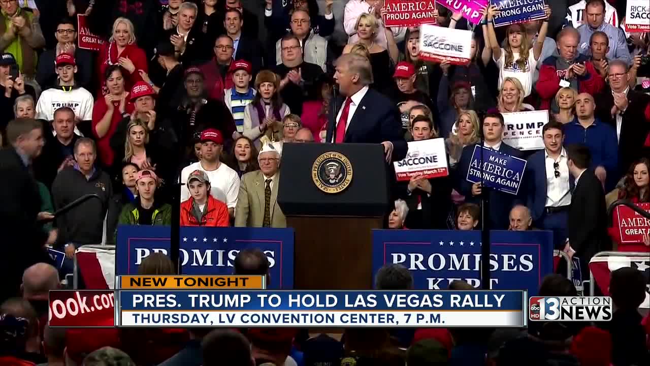 President Trump to visit Las Vegas on September 20