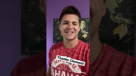 Thanks Clement! #shorts