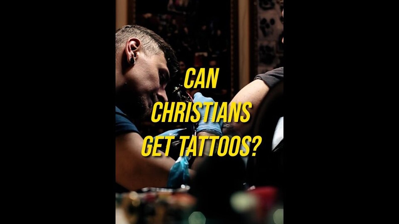 Can Christians Get Tattoos⁉️🤔📖✝️ #shorts