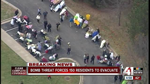 Senior center evacuated after bomb threat