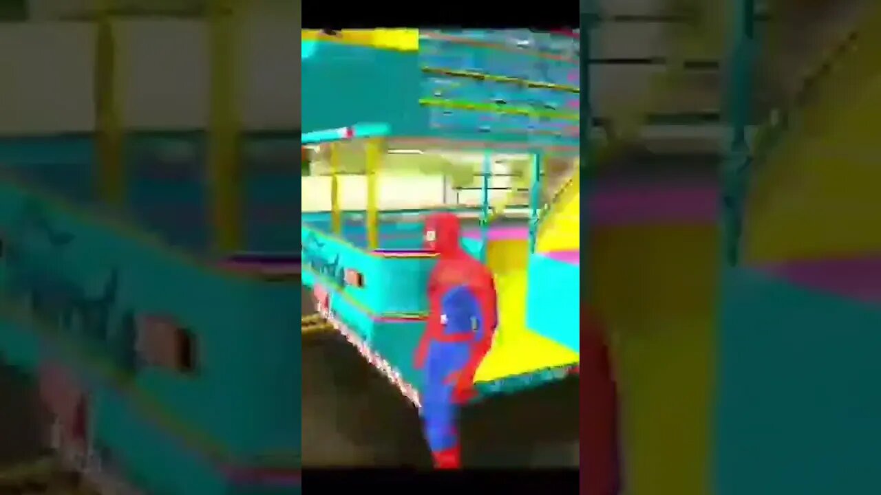 SUPER PULOS NINJAS DO HOMEM-ARANHA DANÇANDO PASSINHOS NO JOGO DE GTA DA CARRETA DA ALEGRIA