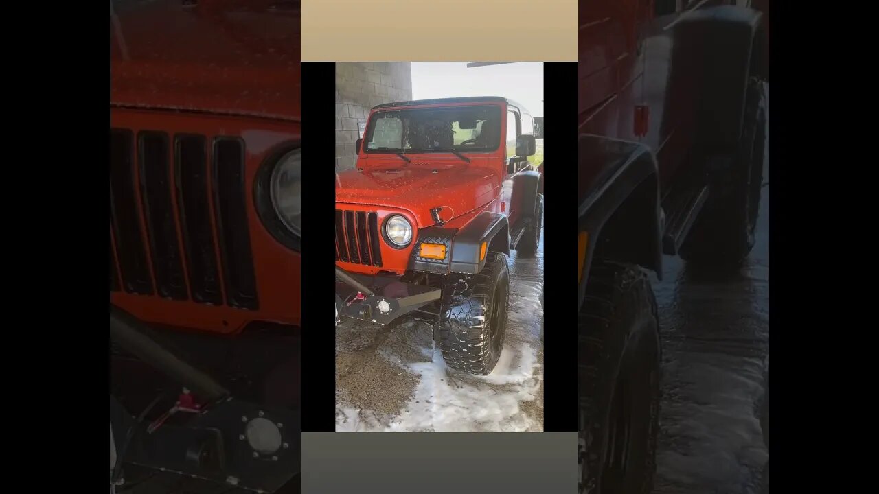 Our Poor Jeep Needed a Bath!