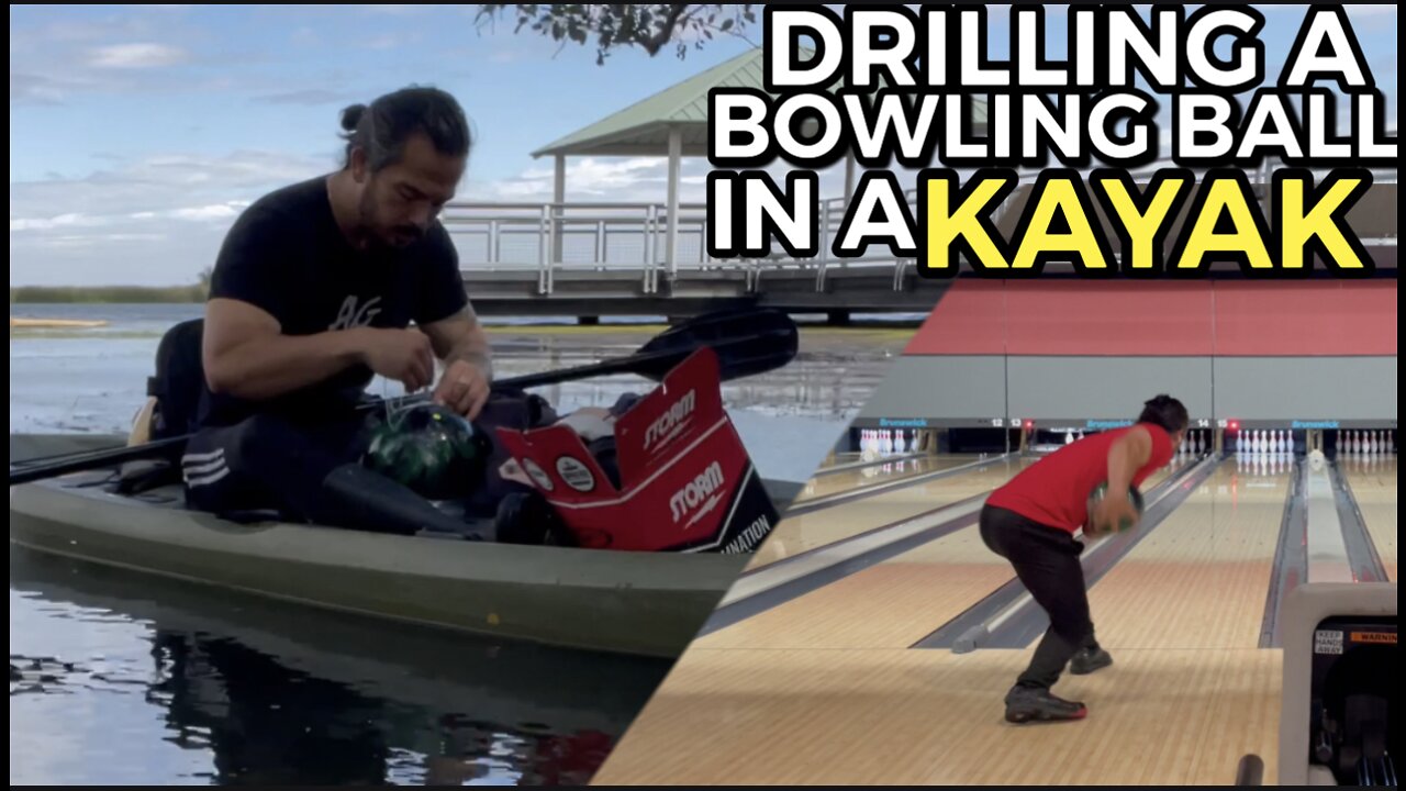 I averaged 230 with a bowling ball drilled while FISHING from a KAYAK