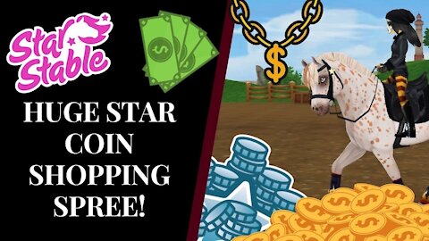 BUYING ITEMS UNTIL I RUN OUT OF STAR COINS! 😱 Star Stable Quinn Ponylord