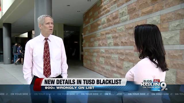 Rumored TUSD blacklist revealed after two decades