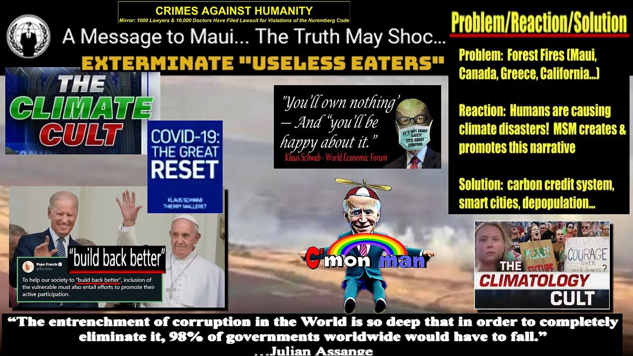 "A Message to Maui... The Truth May Shock You" (Related info & links in description)