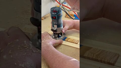 Using a router to make an ash catch for incense