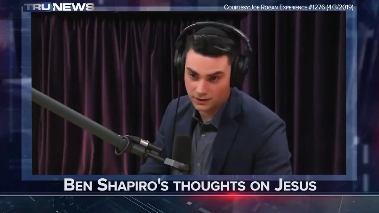 Ben Shapiro Explains The Jewish Beliefs About Jesus Christ