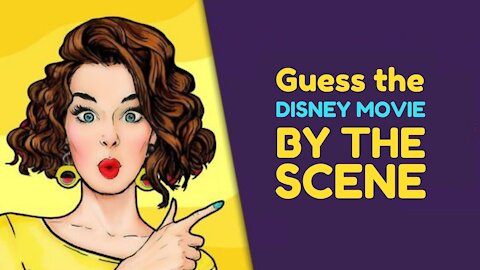 Guess The "DISNEY Movie By the Scene" Challenge/Quiz/Test 🎬😍