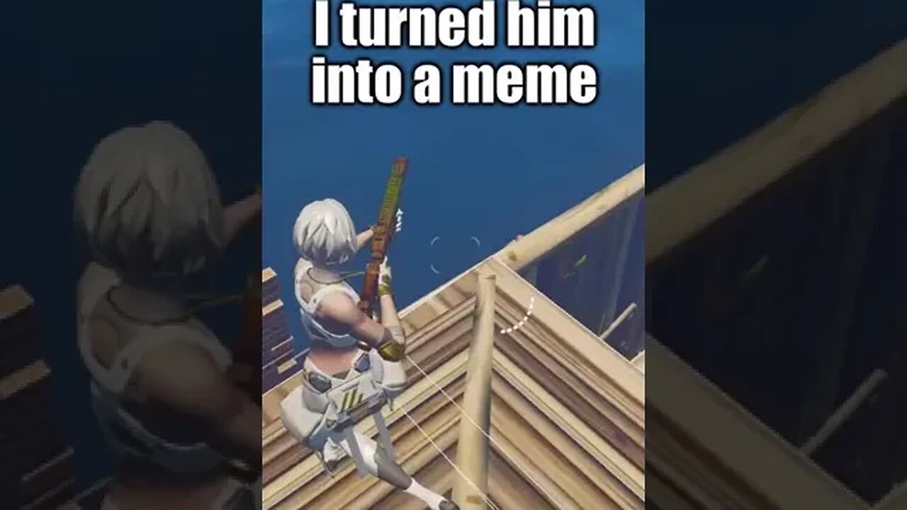 he became a meme ong #shorts #fortniteshorts #gaming