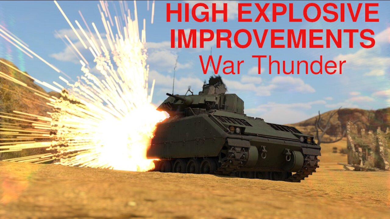 Improvements to High Explosive Effects [War Thunder Devblog]