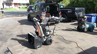 How To Fix Ariens Snow Blower With A Loose Chute EASY FIX AHA MOMMENT