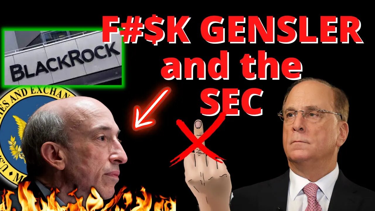 BlackRock Dominates SEC and Gary Gensler ETF DENIAL | Gensler Resignation Rumors Are FALSE