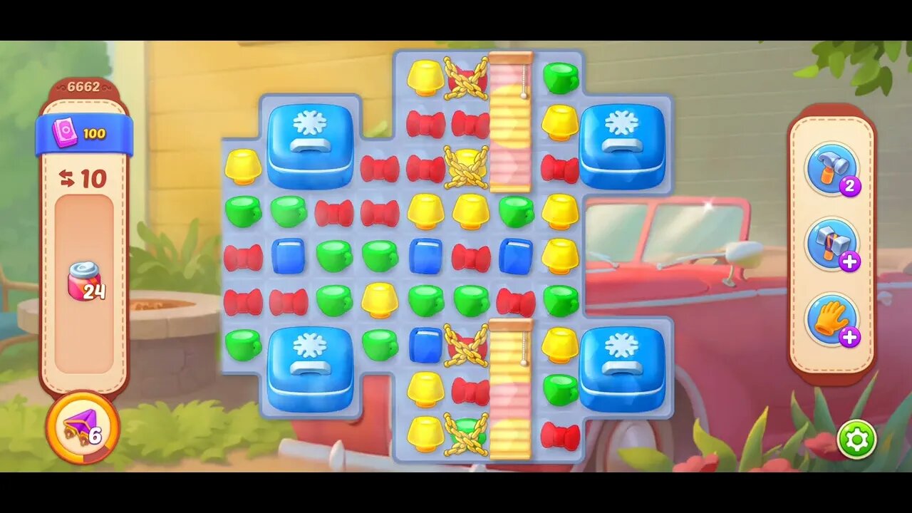 Playrix Homescapes Gameplay Walkthrough Level 6662