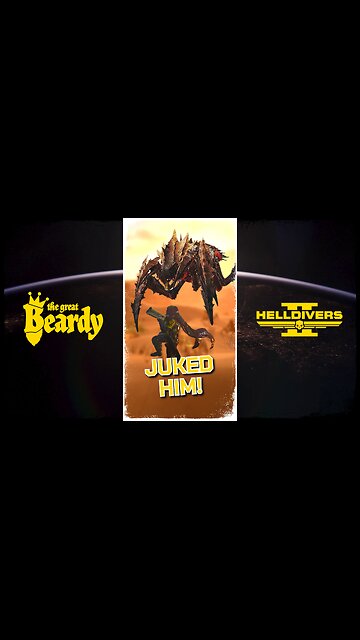 JUKED HIM! HA HA! // Beardy Highlights // Helldivers 2 // Short 15