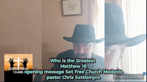 Who is the Greatest Matthew 18 opening message Set Free Church Modesto pastor Chris Settlemyre