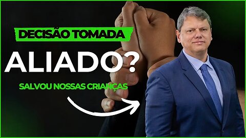 URGENTE - Tarcísio toma decisão SURPREENDENTE !! Esquerda se desespera...