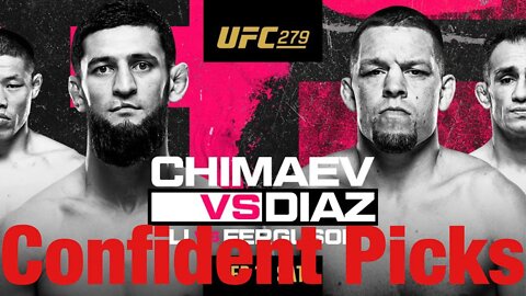 UFC 279 Most Confident Picks