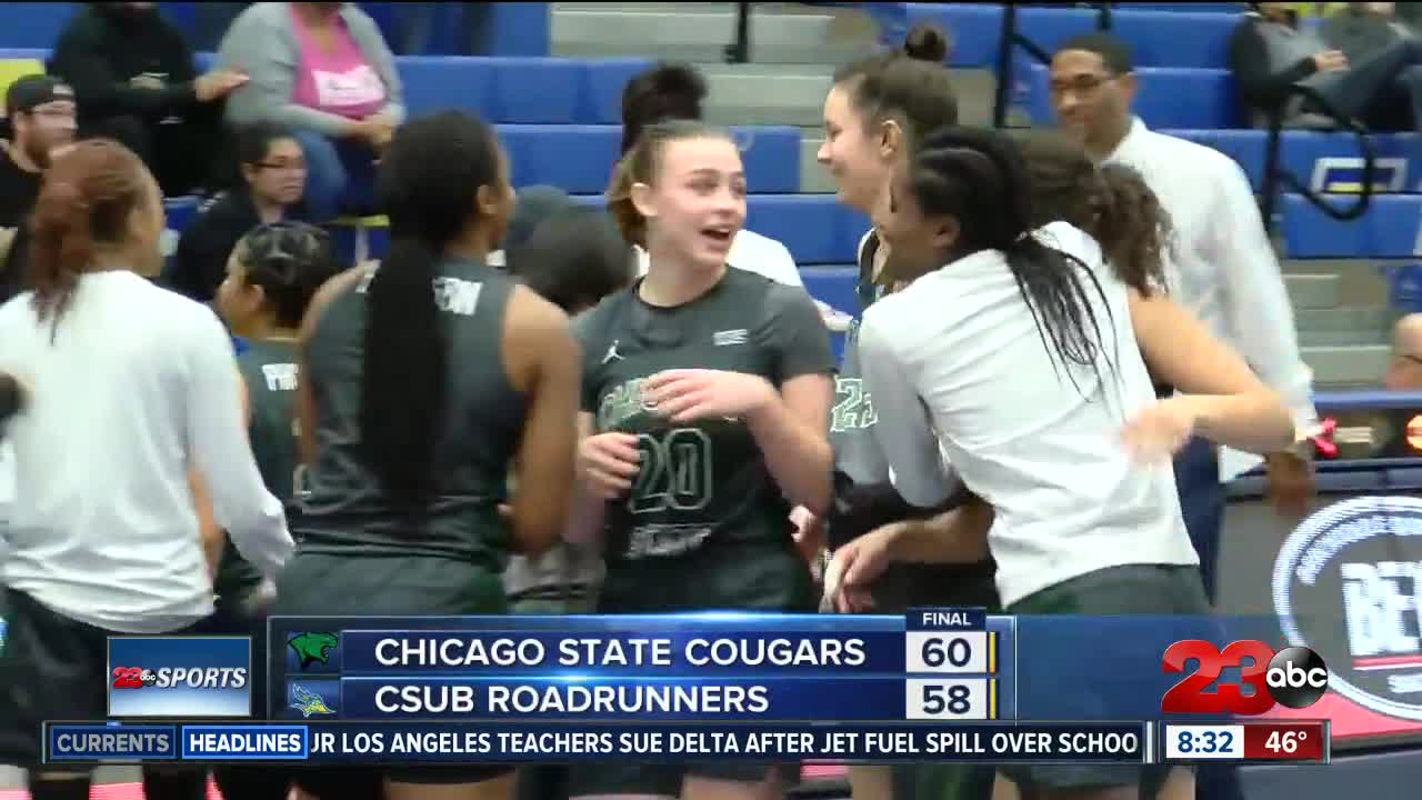 CSUB women's basketball team upset by winless Chicago State