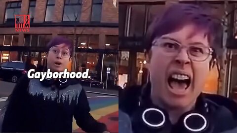 Liberal Lunatic Loses It's Mind, Resort To Shrieking Like A Demon