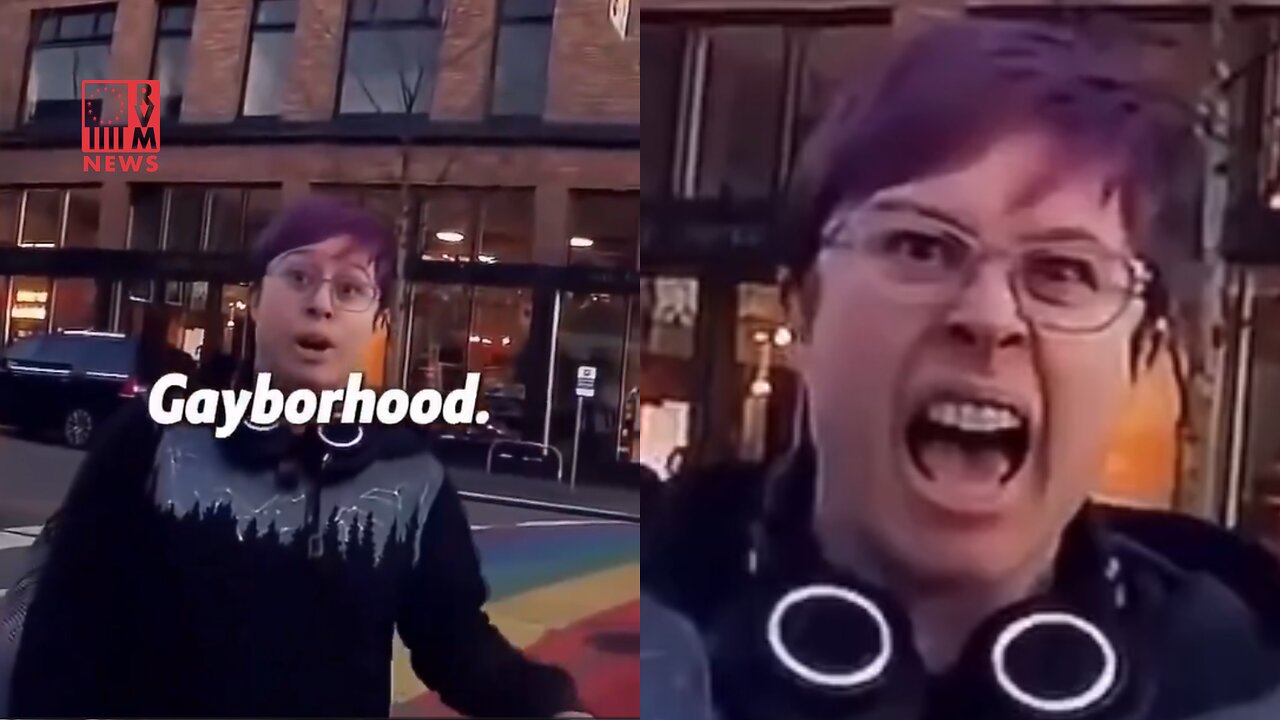 Liberal Lunatic Loses It's Mind, Resort To Shrieking Like A Demon