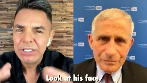 Dr Fauci gets grilled by Mexican comedian.