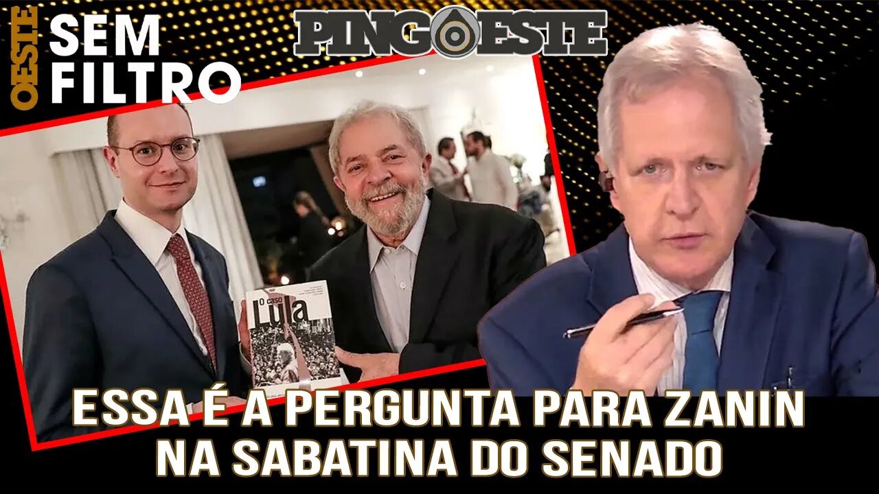 A pergunta certa para sabatina de Zanin no senado [AUGUSTO NUNES]