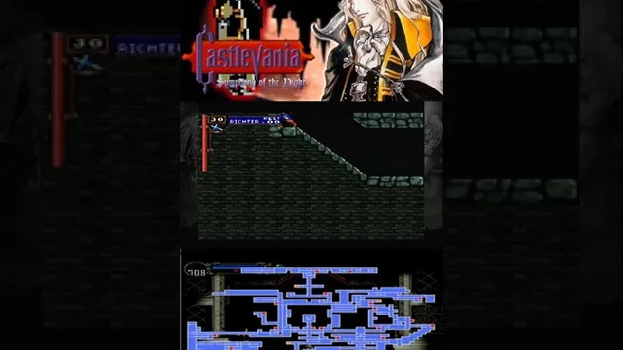 castlevania symphony of the night gameplay #shorts #1