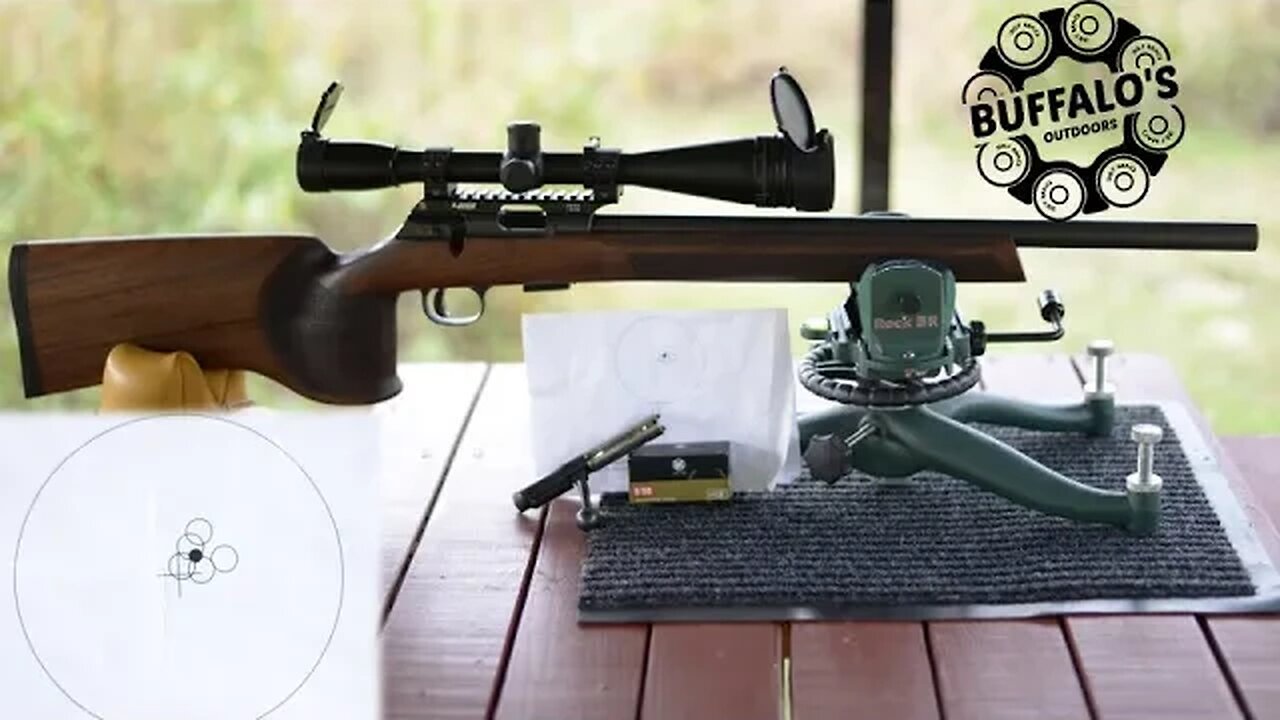 CAN I BEAT THE FACTORY TARGET? CZ 457 VARMINT MTR .22lr