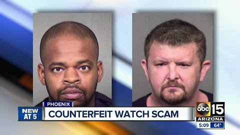 Counterfeit watch scam busted in Phoenix