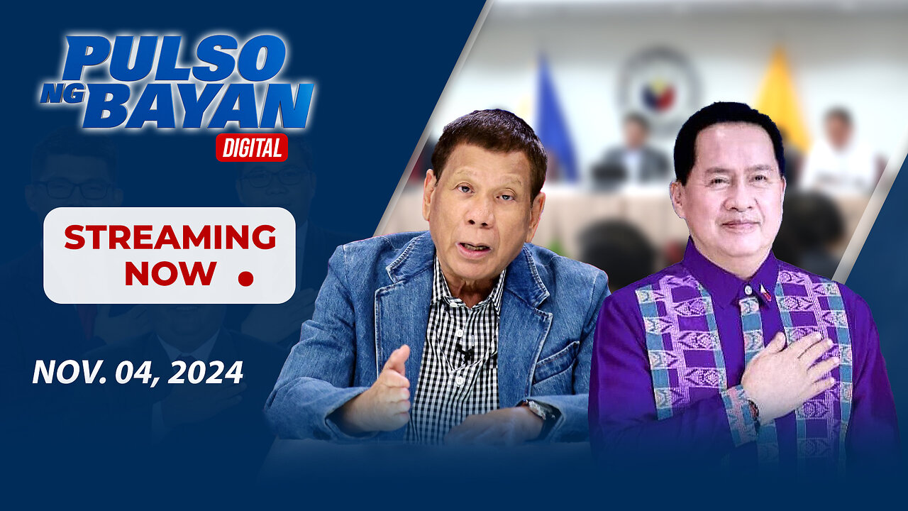 LIVE | Pulso ng Bayan with Admar Vilando at Jade Calabroso | Nov. 04, 2024