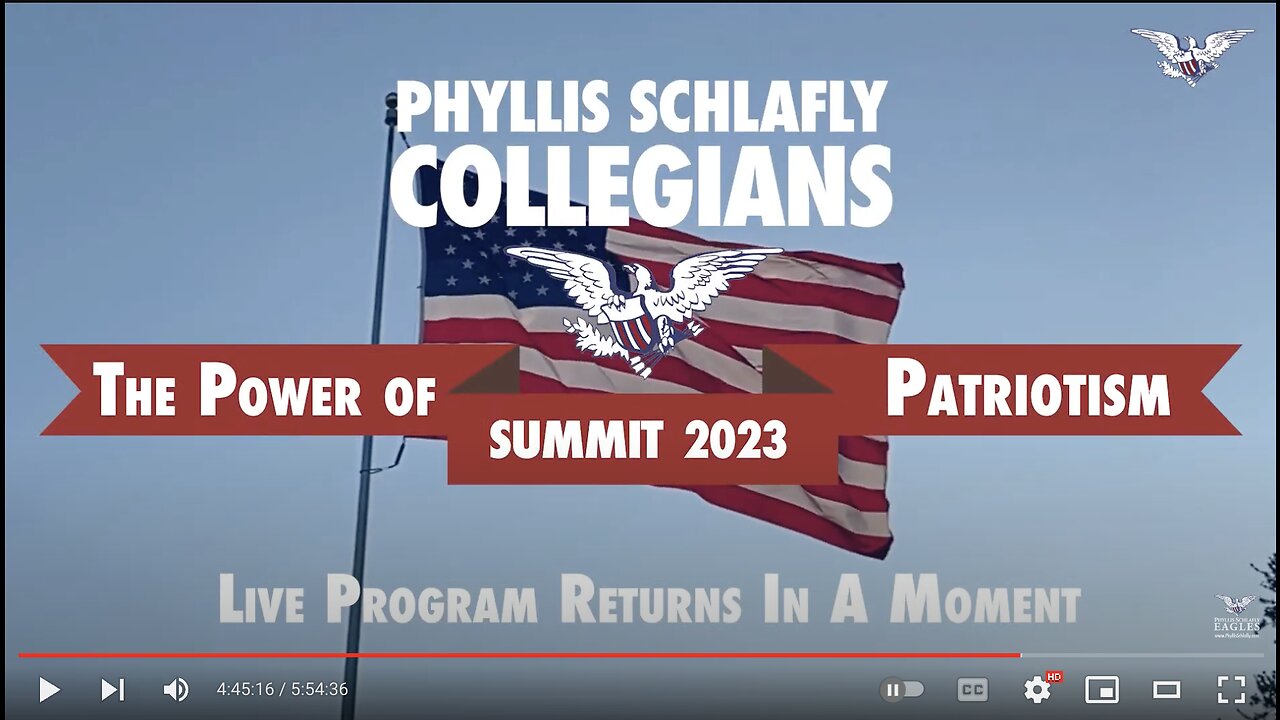 Phyllis Schlafly Collegians 2023: The Power of Patriotism