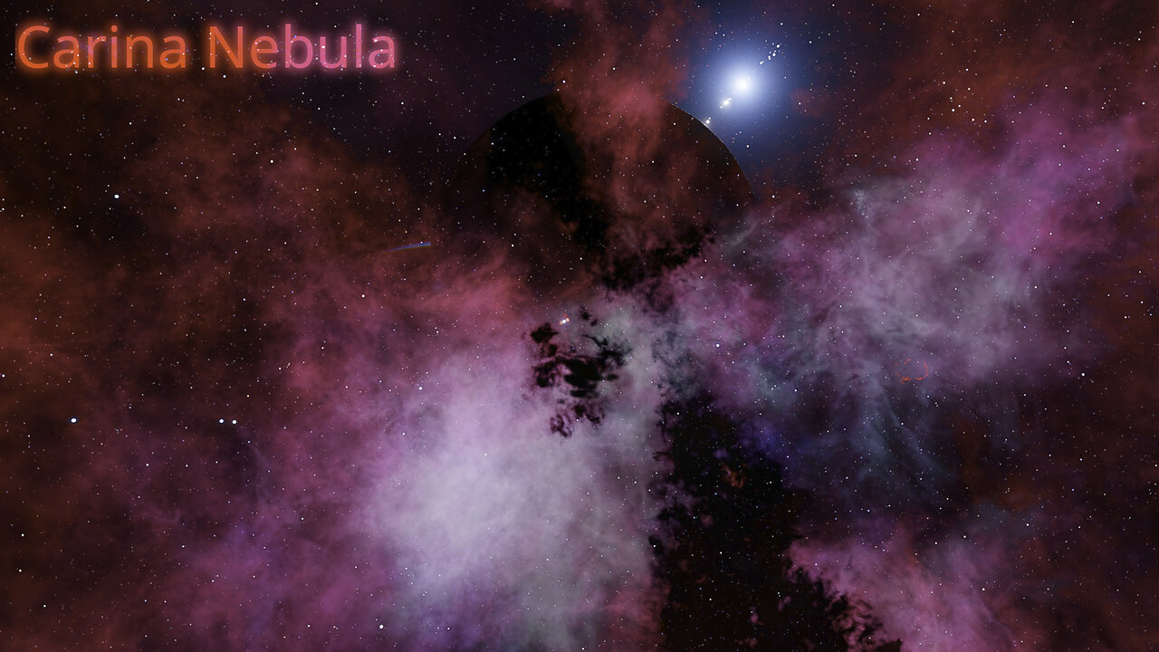 Carina Nebula, WR 25 wolf rayet star, Eta Carina binary star, collinder open cluster