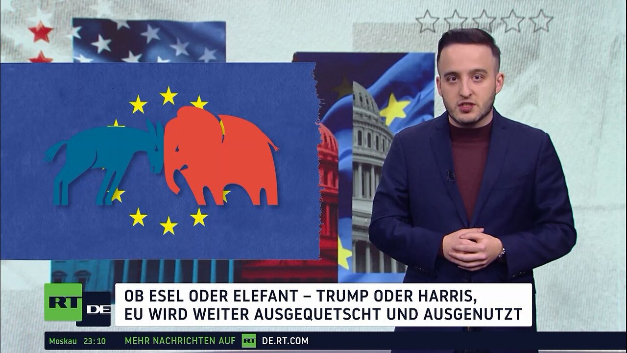 ⁣Präsidentschaftswahl in den USA: Wie wird sie sich auf die Europäische Union auswirken?