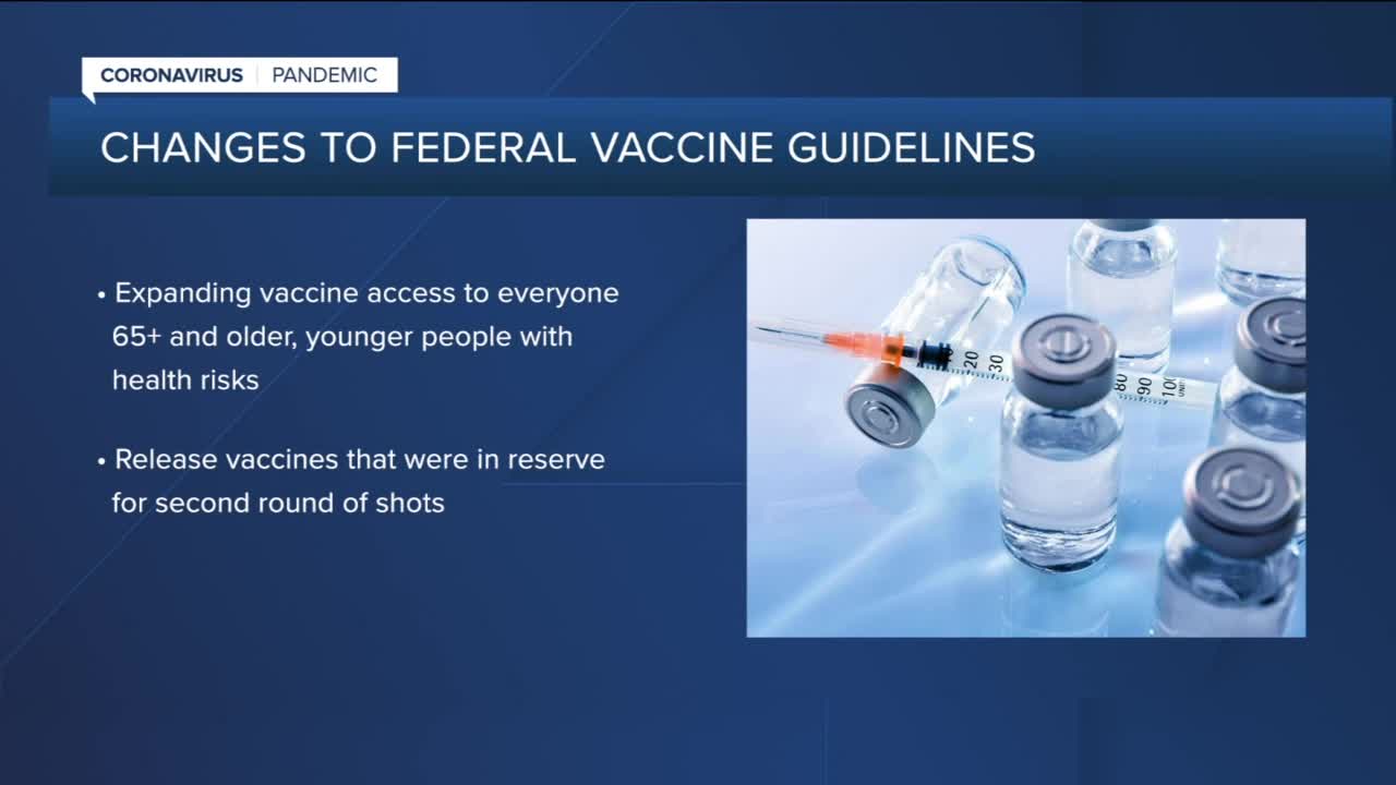 CDC expands vaccination guidelines