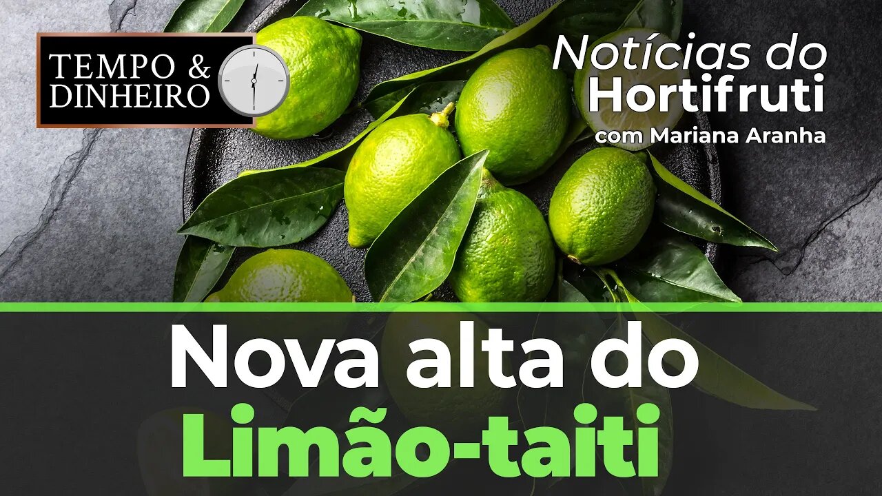 Nova alta no preço do limão