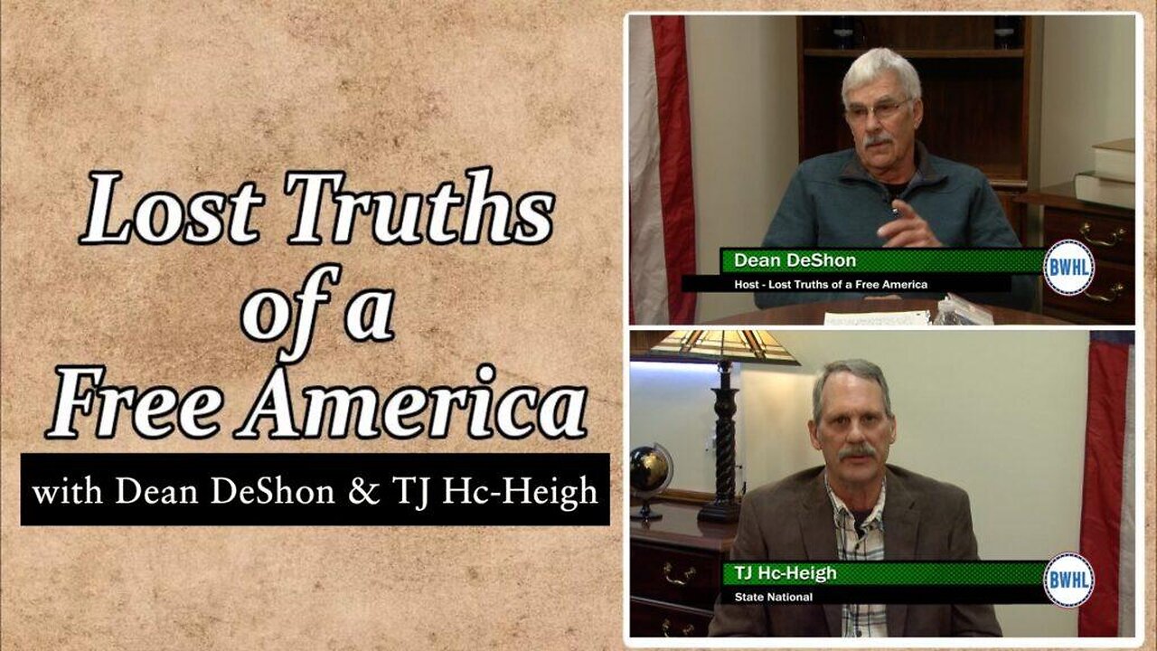 Lost Truths of a Free America with Dean DeShon: TJ Hc-Heigh on State V U.S. Citizenship – Part 1