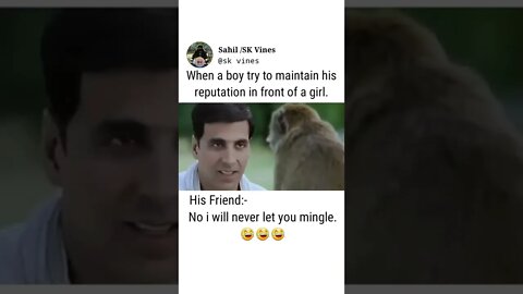 most Funny video status || friend comedy status || Akshay kumar funny moment