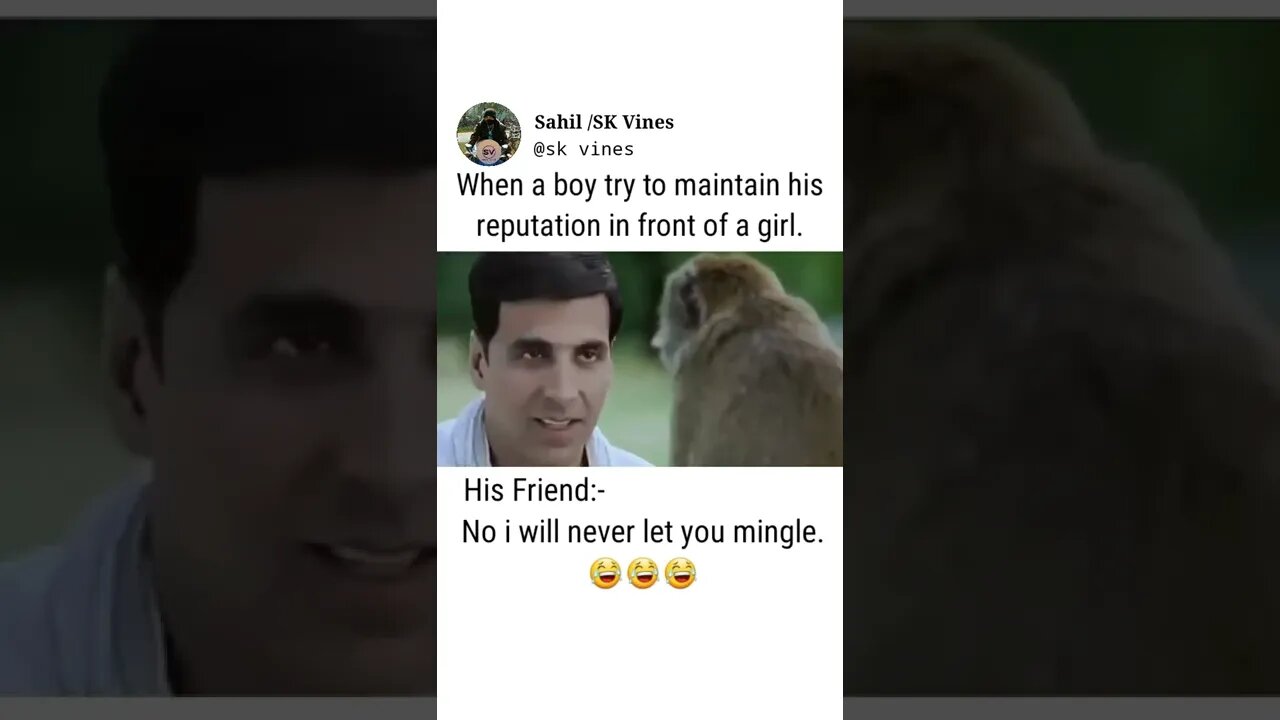 most Funny video status || friend comedy status || Akshay kumar funny moment