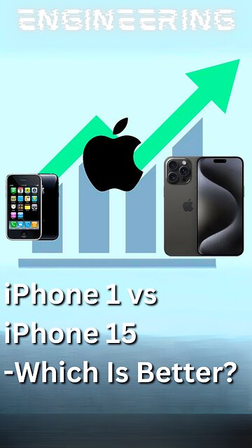 iPhone 1 vs iPhone 15