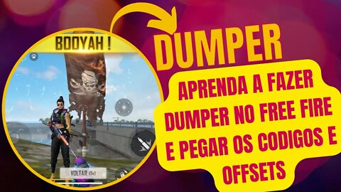 COMO FAZER DUMP NO FREE FIRE - FAZENDO DUMP NO FREE FIRE 2022