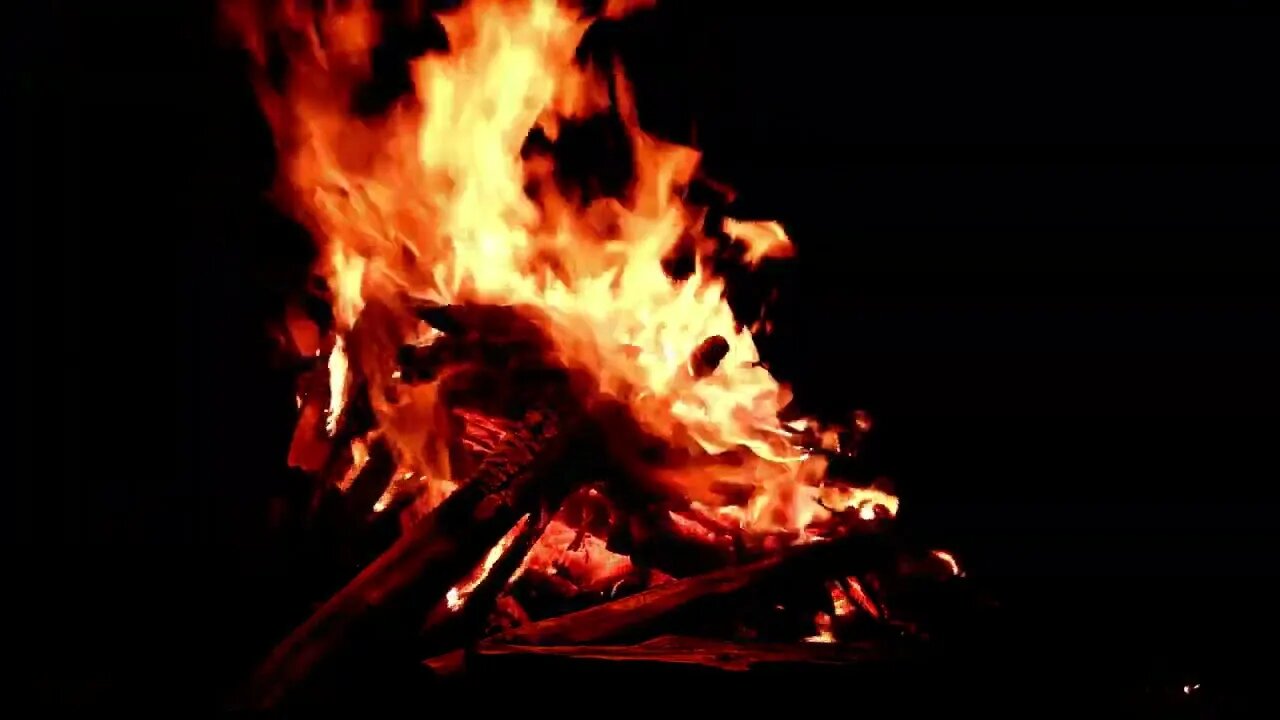 3 Hours of Campfire for Relaxation,Meditation,Stress relief and Home comfort.