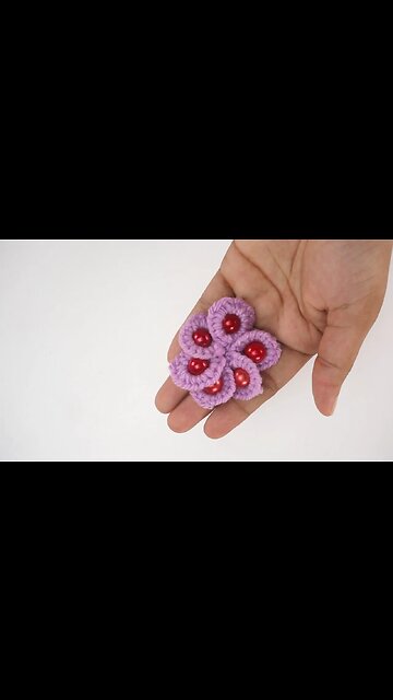 Amazing Wool Flower Idea #Shorts