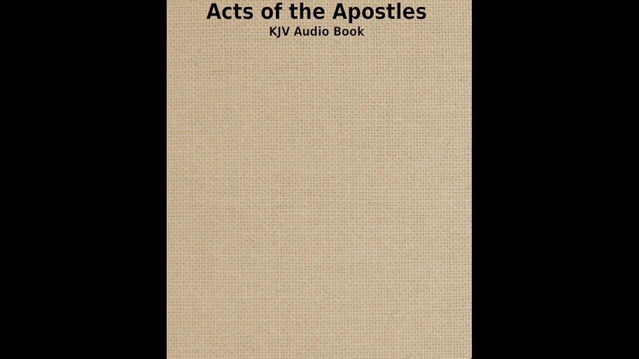 Acts - Ch 27 - KJV