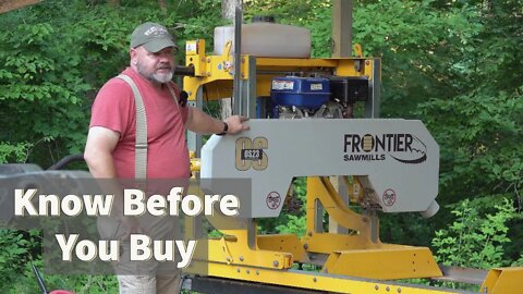 Watch This Before You Buy a Frontier Sawmill. Lessons Learned