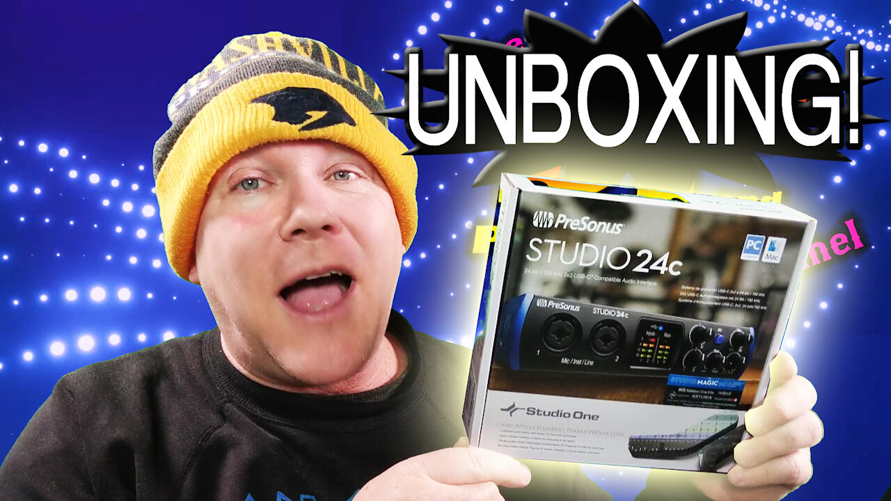 UNBOXING! PreSonus Studio 24c USB Audio Interface!